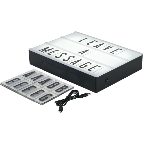 My Cinema Lightbox βThe Original LED Marquee Light Boxβ + Bonus Pack NEW NIB - Picture 4 of 11